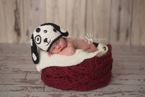 Deep Red Bucket Wrap