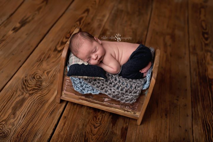 Gray Mini Chunky Blanket