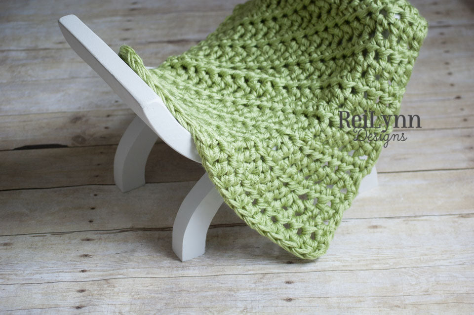 Sage Mini Chunky Blanket