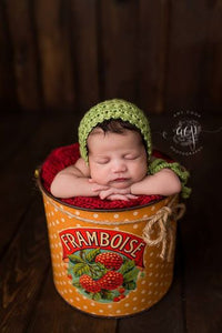 Sage Tara Newborn Bonnet