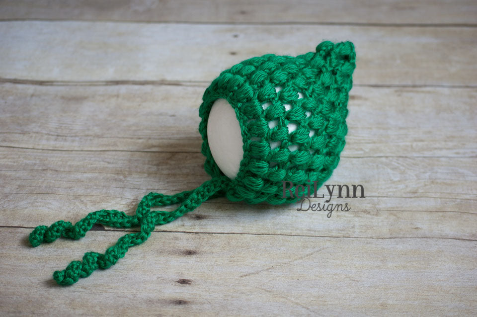 Emerald Cameron Newborn Bonnet