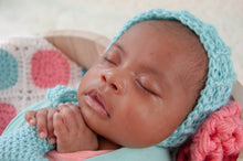 Load image into Gallery viewer, Bennet Newborn Bonnet

